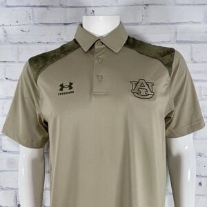 Under Armour Polo Men's Size Medium Auburn University Tigers Freedom Polo NWT